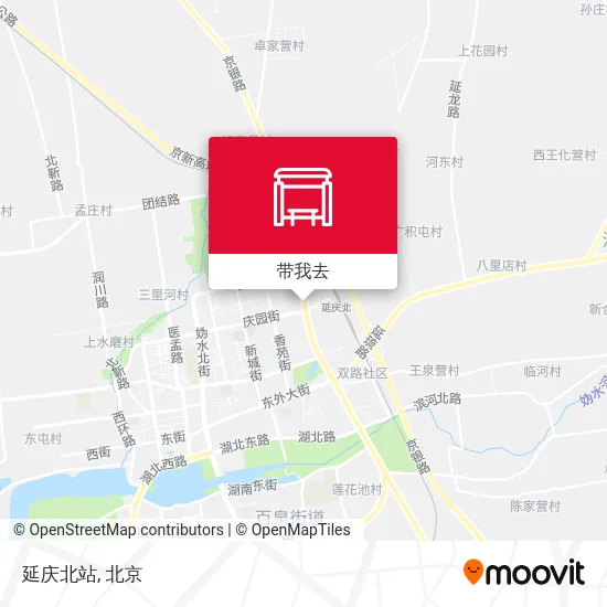 延庆北站地图