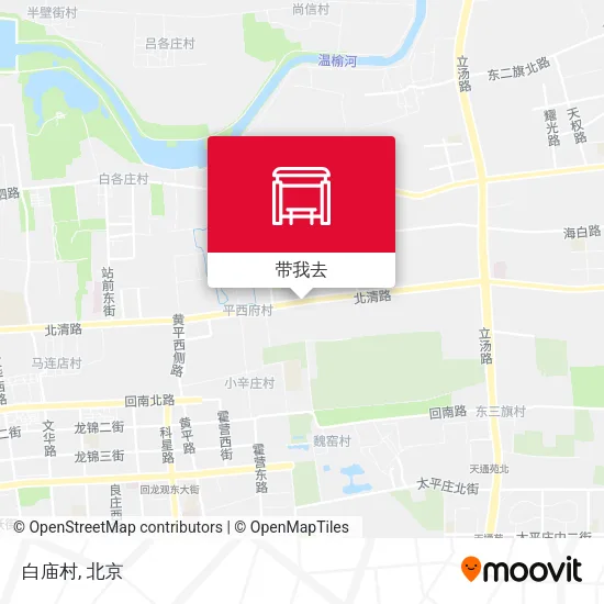 白庙村地图