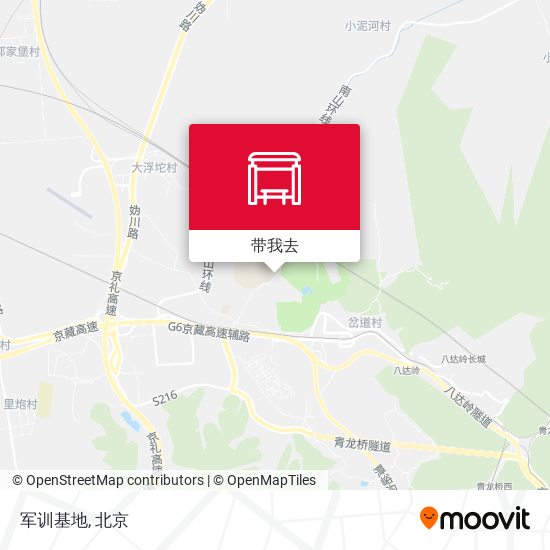 军训基地地图