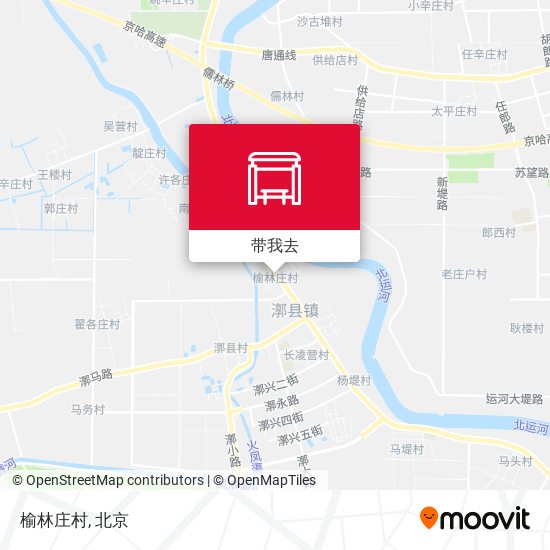 榆林庄村地图