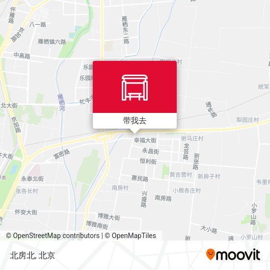 北房北地图