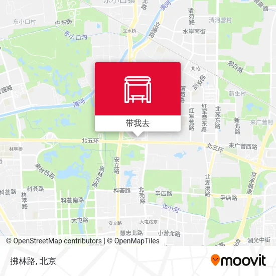 拂林路地图