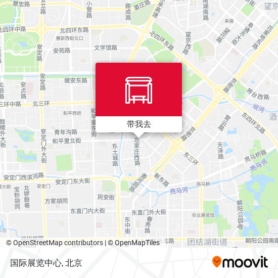 国际展览中心地图