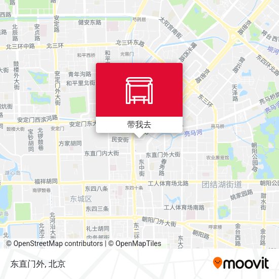 东直门外地图