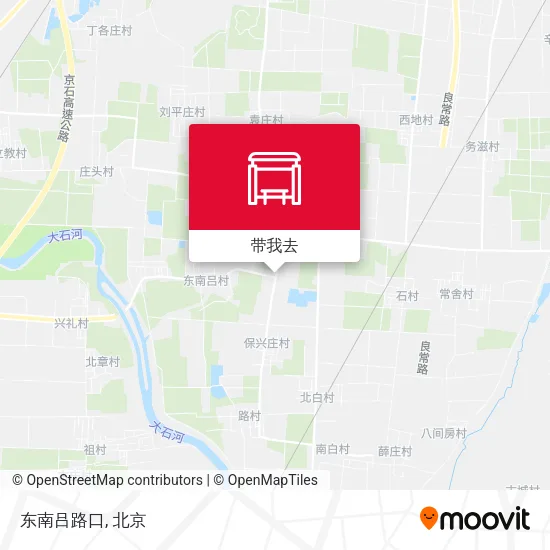 东南吕路口地图