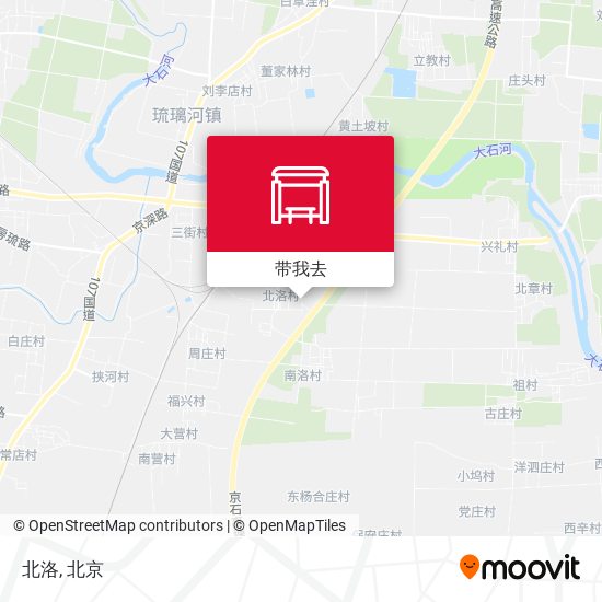 北洛地图