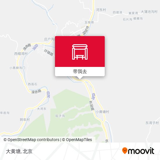 大黄塘地图