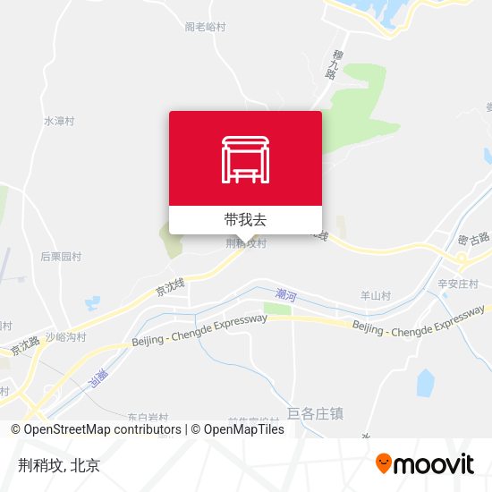 荆稍坟地图