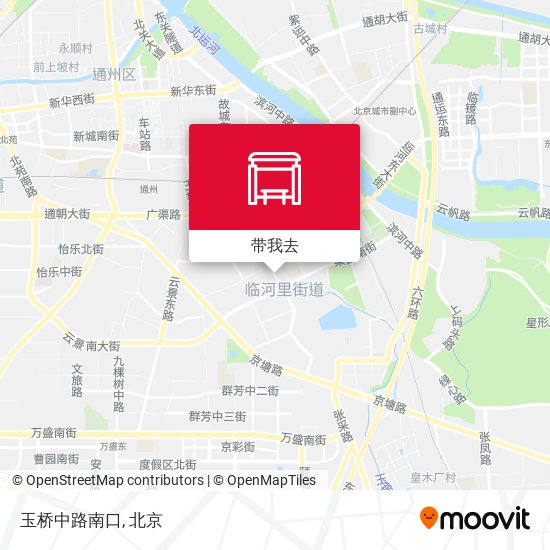 玉桥中路南口地图