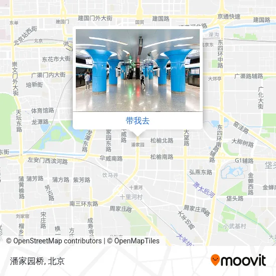 潘家园桥地图