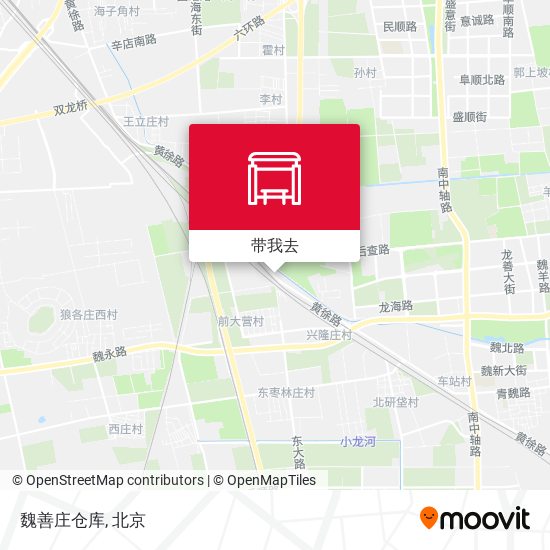 魏善庄仓库地图
