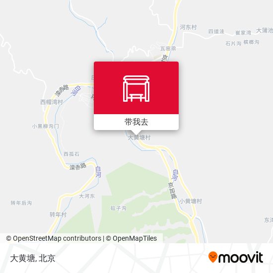 大黄塘地图