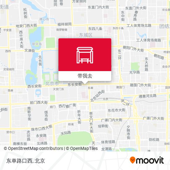 东单路口西地图
