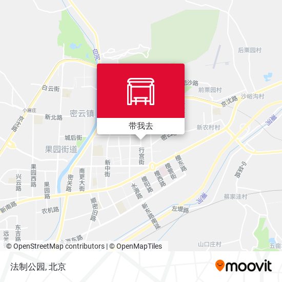 法制公园地图
