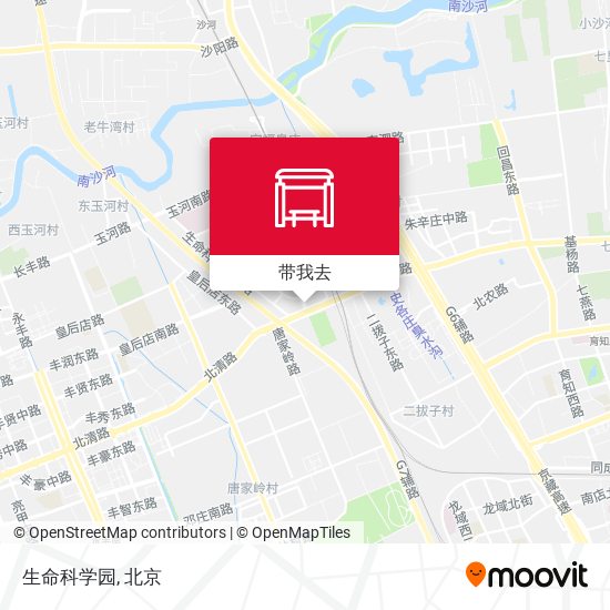 生命科学园地图