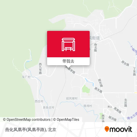 燕化凤凰亭(凤凰亭路)地图