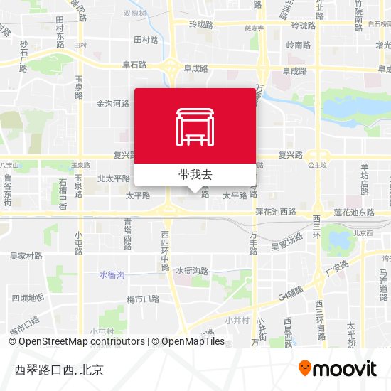 西翠路口西地图