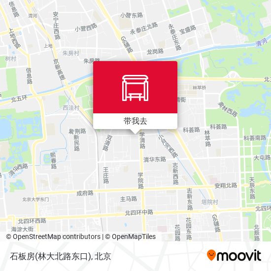 石板房(林大北路东口)地图