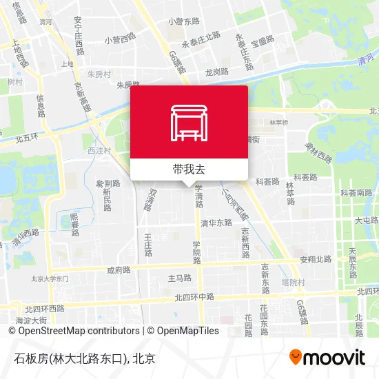 石板房(林大北路东口)地图