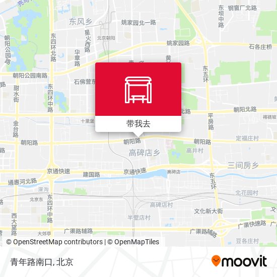 青年路南口地图