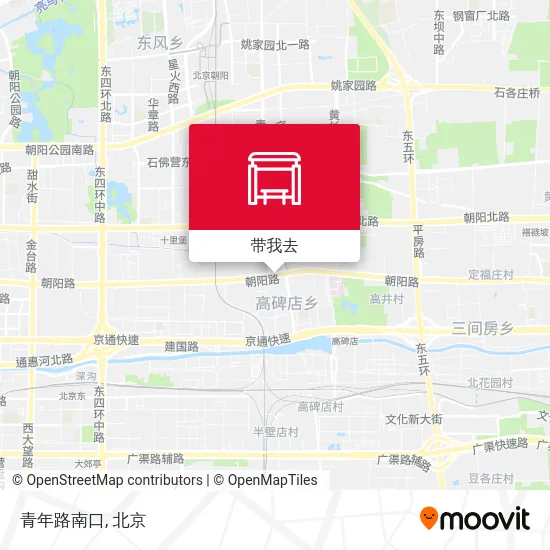 青年路南口地图