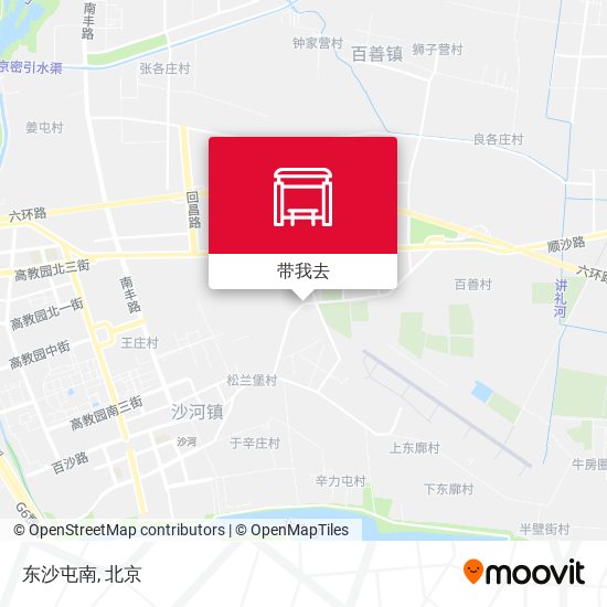东沙屯南地图