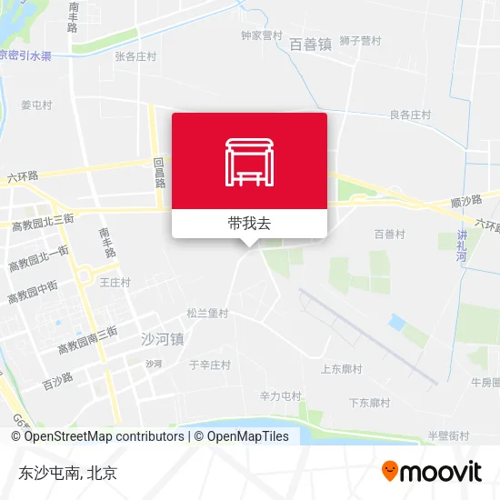 东沙屯南地图