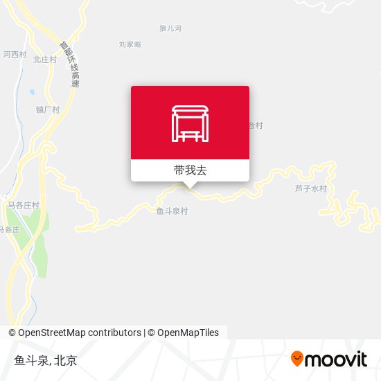 鱼斗泉地图