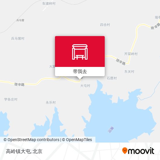 高岭镇大屯地图