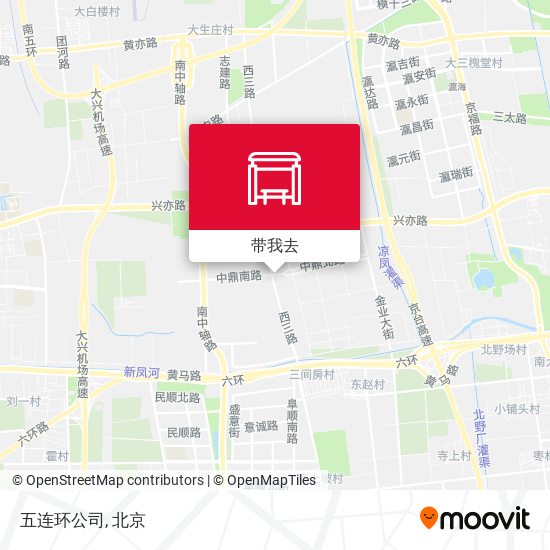 五连环公司地图