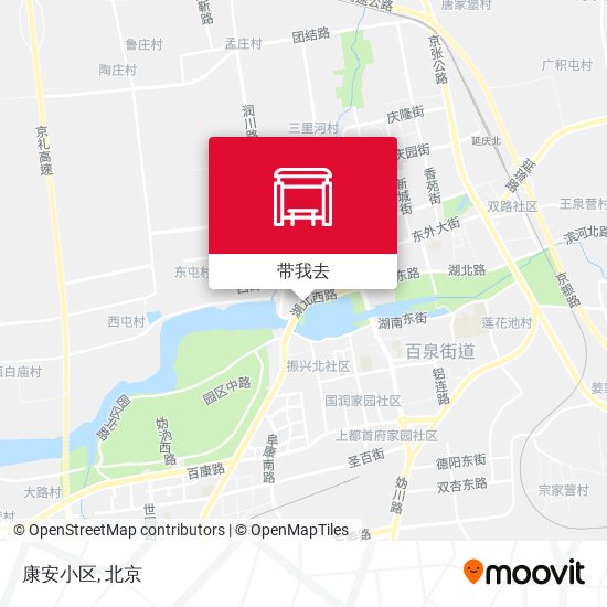 康安小区地图