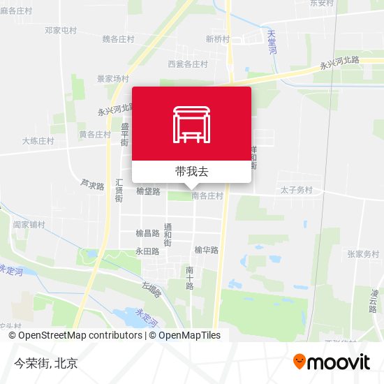 今荣街地图