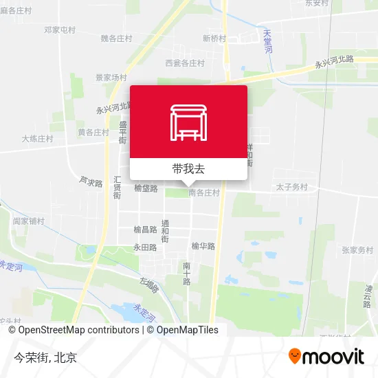 今荣街地图