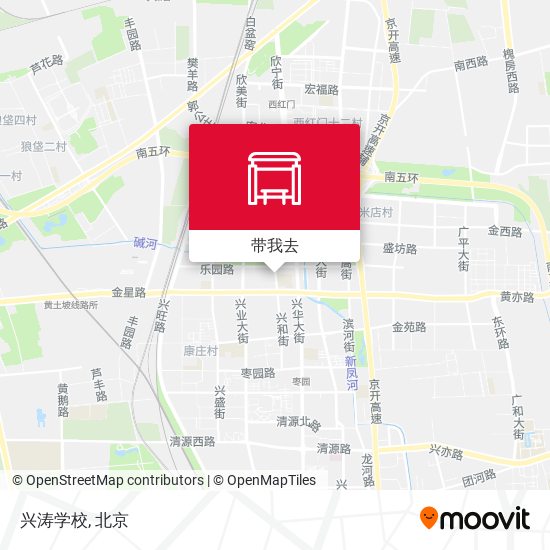 兴涛学校地图