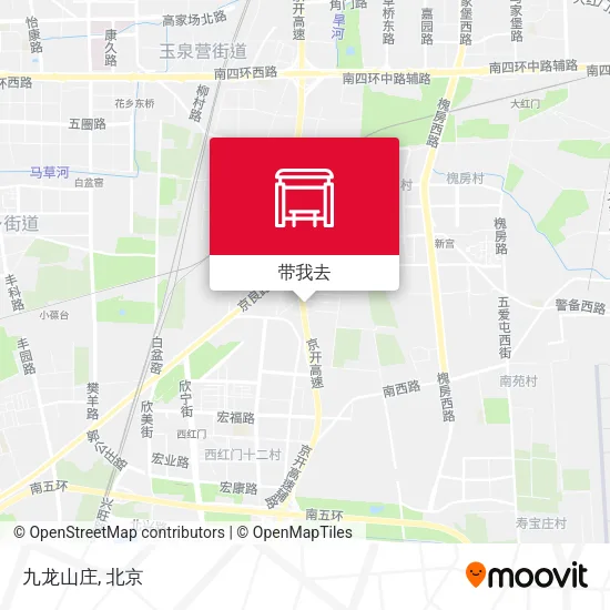 九龙山庄地图