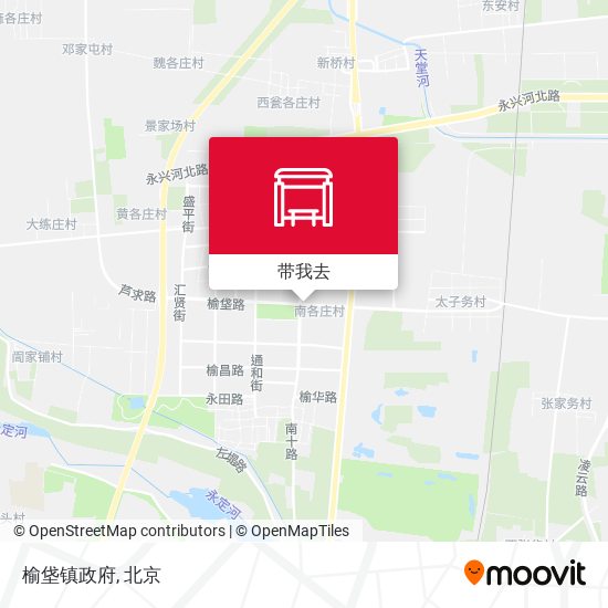 榆垡镇政府地图