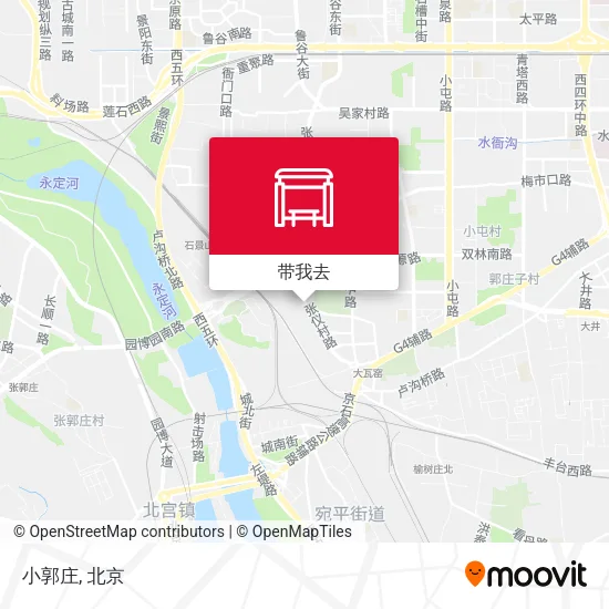 小郭庄地图