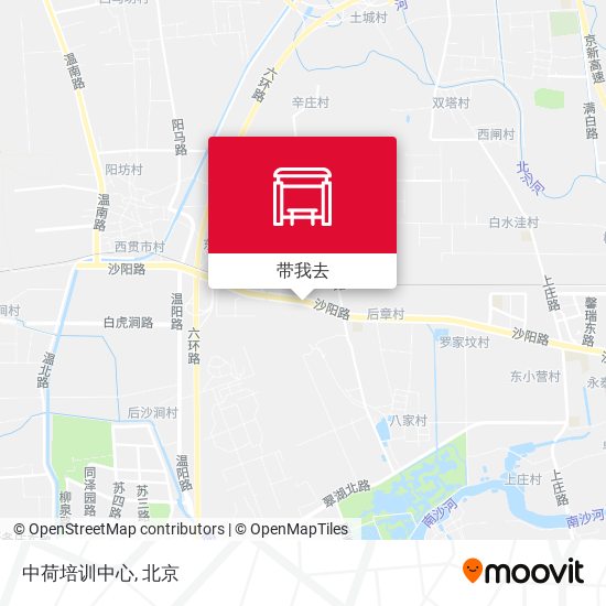 中荷培训中心地图