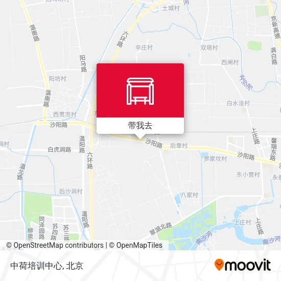 中荷培训中心地图