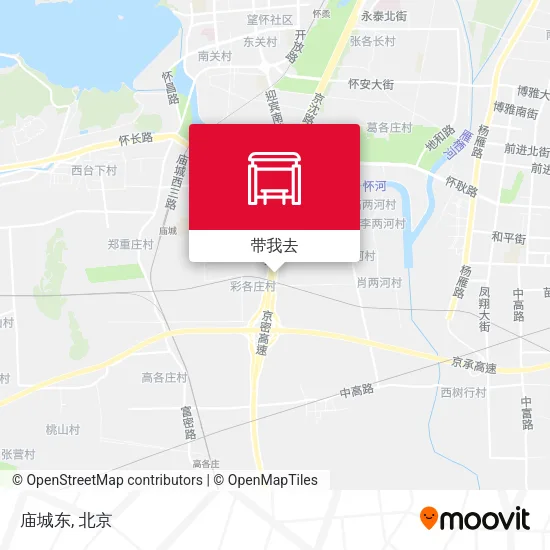 庙城东地图