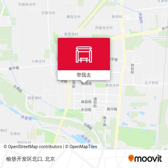 榆垡开发区北口地图