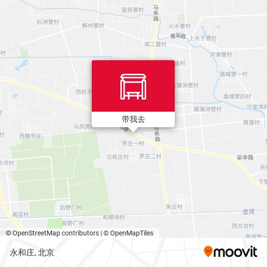 永和庄地图