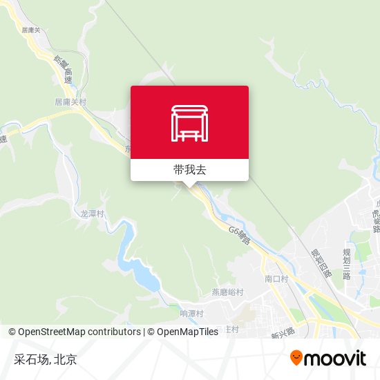 采石场地图