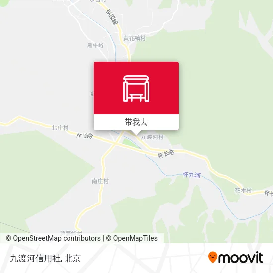 九渡河信用社地图