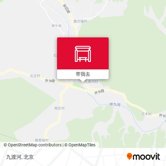 九渡河地图