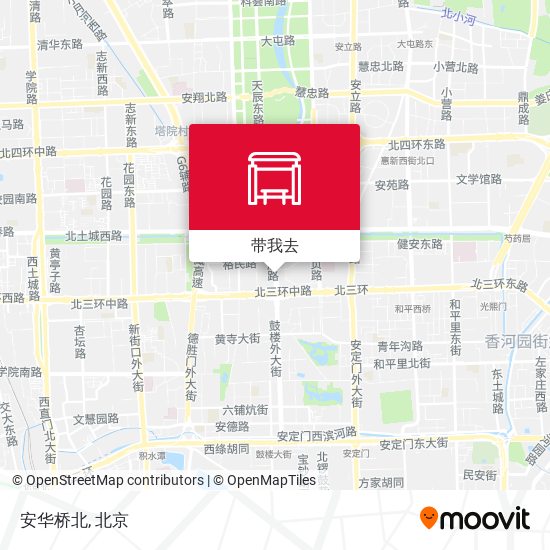 安华桥北地图