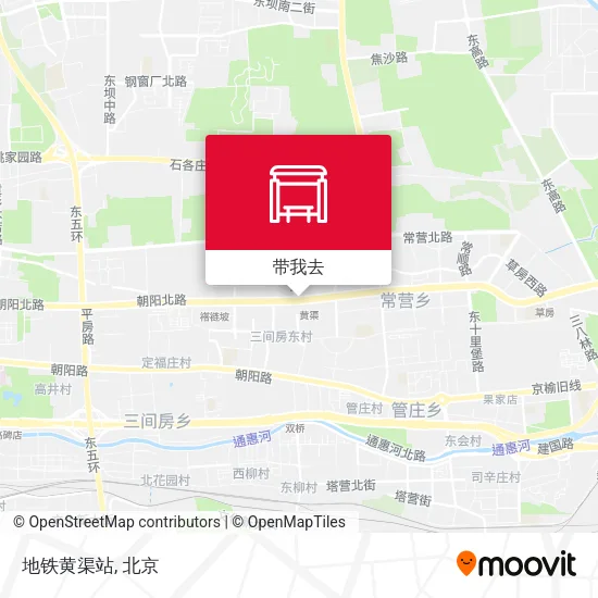 地铁黄渠站地图