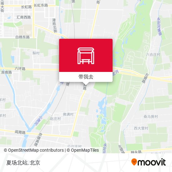 夏场北站地图