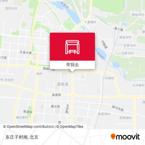 东庄子村南地图