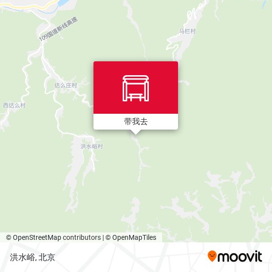 洪水峪地图